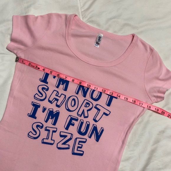 Graphic Tee for Women T-Shirt Size Medium Pink Bella Tees - Picture 5 of 6